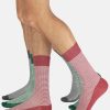 Uomo Calzitaly | Calze Cotone Pied De Poule - Calzitaly Multicolore